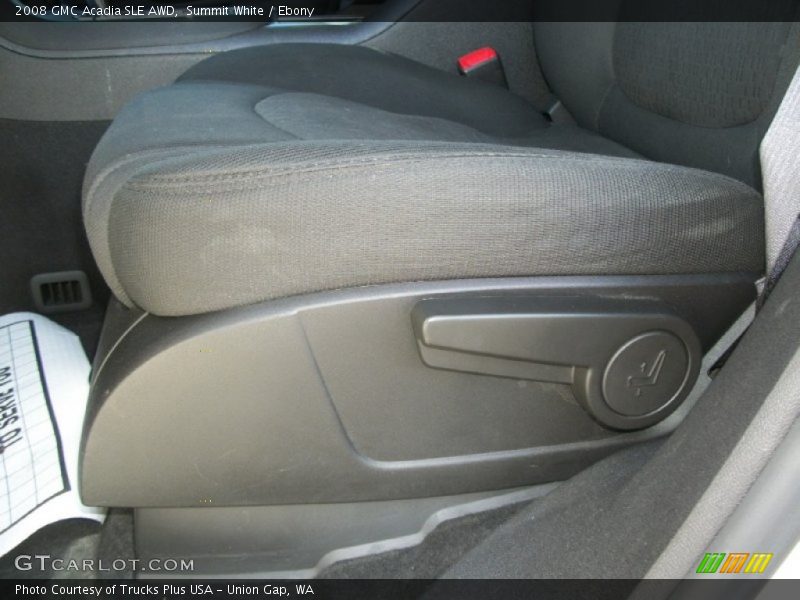 Summit White / Ebony 2008 GMC Acadia SLE AWD