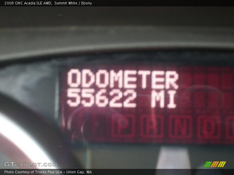 Summit White / Ebony 2008 GMC Acadia SLE AWD