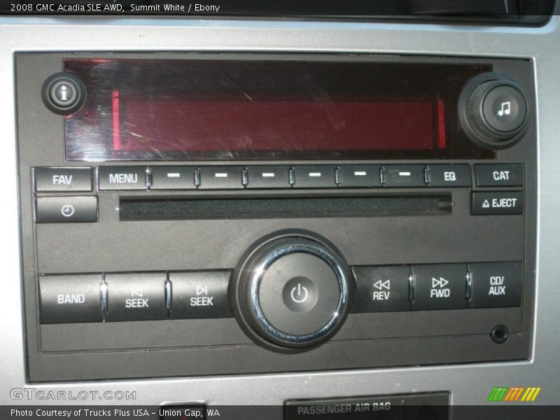 Audio System of 2008 Acadia SLE AWD