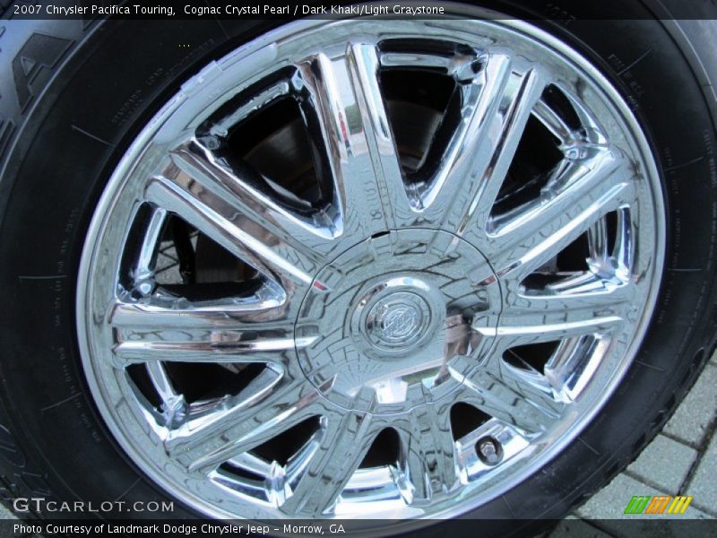 Cognac Crystal Pearl / Dark Khaki/Light Graystone 2007 Chrysler Pacifica Touring
