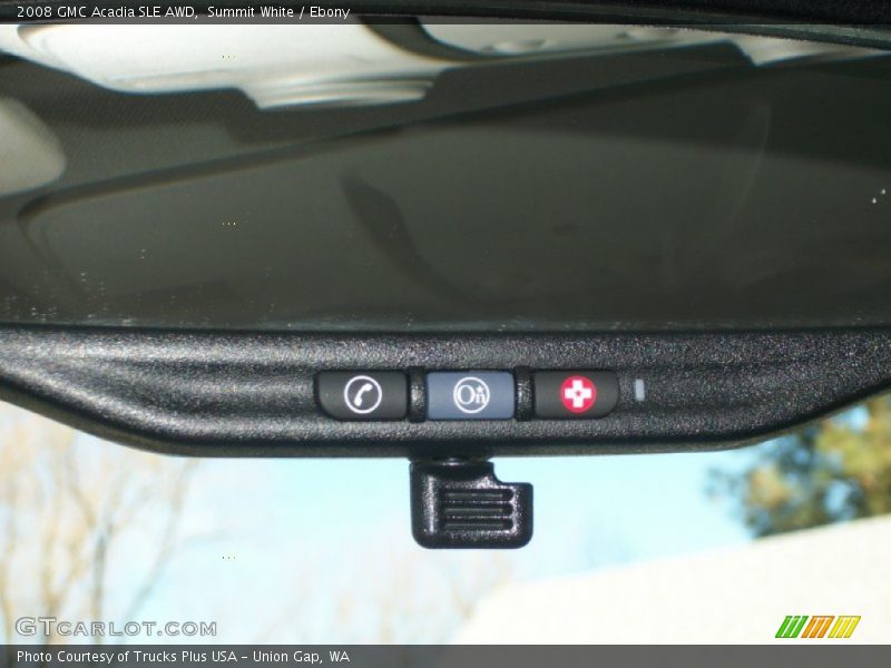Summit White / Ebony 2008 GMC Acadia SLE AWD