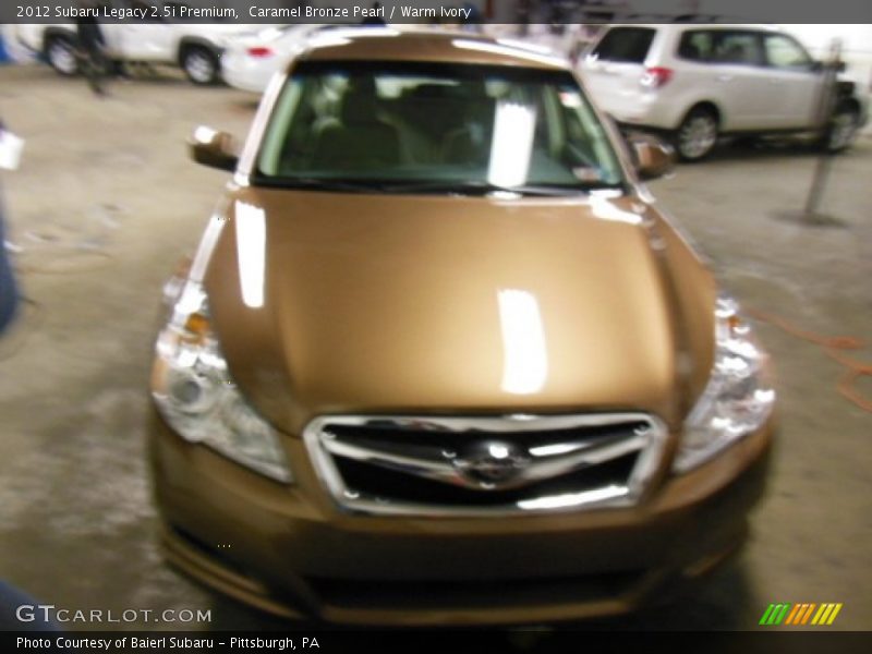 Caramel Bronze Pearl / Warm Ivory 2012 Subaru Legacy 2.5i Premium