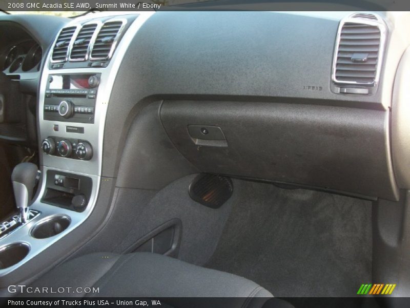Summit White / Ebony 2008 GMC Acadia SLE AWD