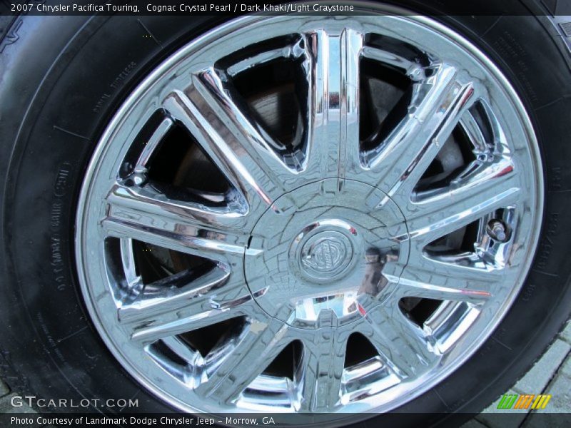 Cognac Crystal Pearl / Dark Khaki/Light Graystone 2007 Chrysler Pacifica Touring