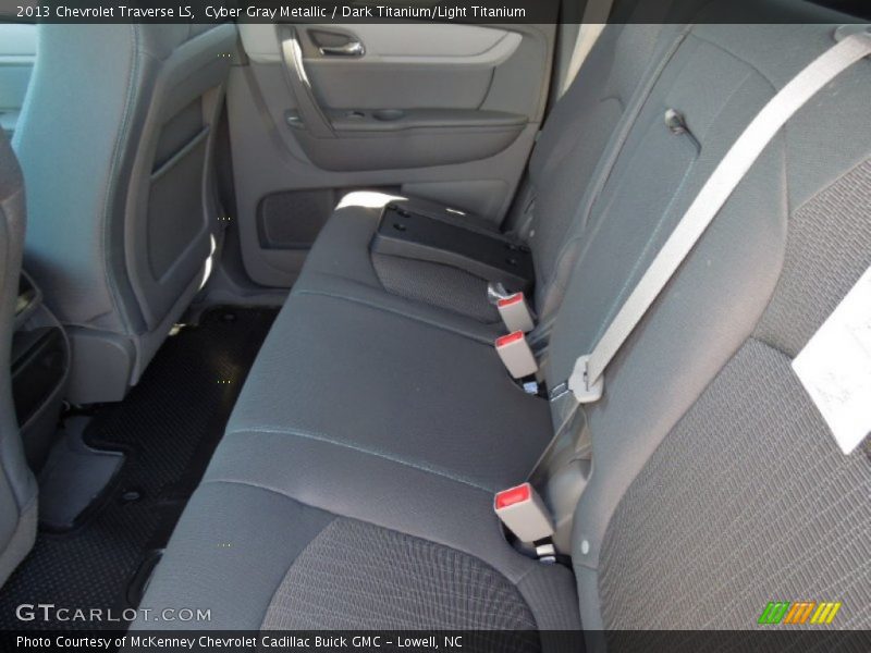 Cyber Gray Metallic / Dark Titanium/Light Titanium 2013 Chevrolet Traverse LS