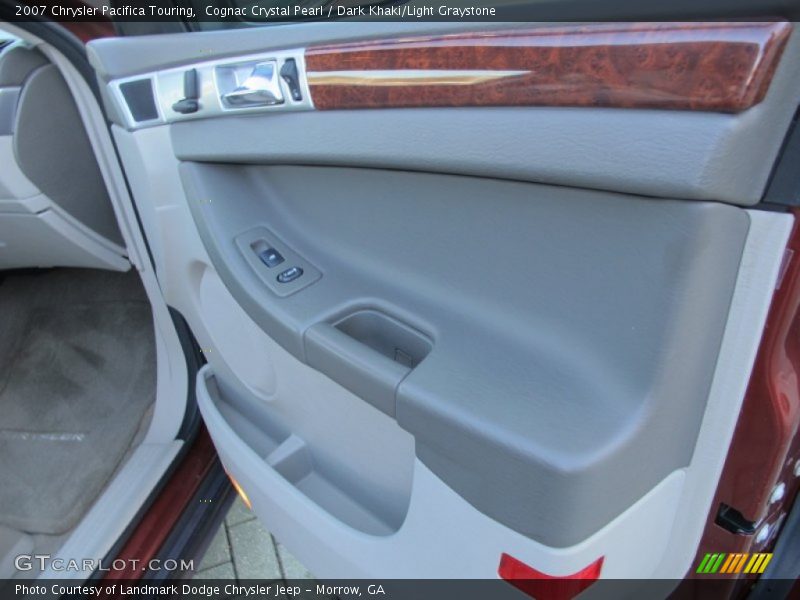 Cognac Crystal Pearl / Dark Khaki/Light Graystone 2007 Chrysler Pacifica Touring