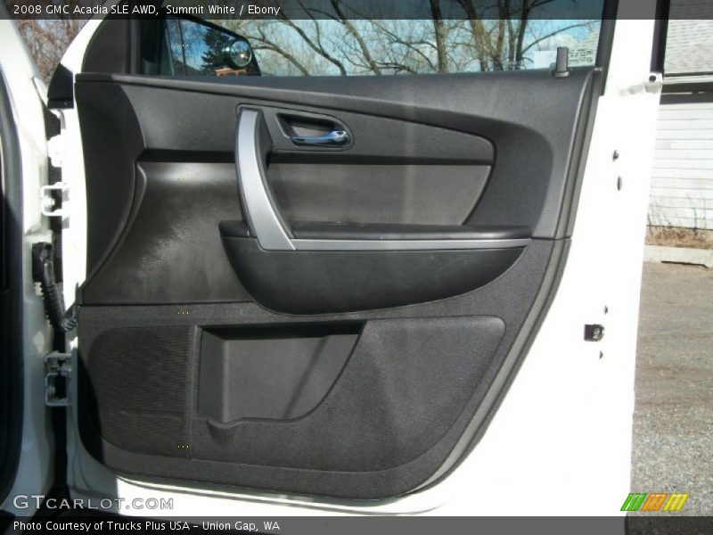 Summit White / Ebony 2008 GMC Acadia SLE AWD