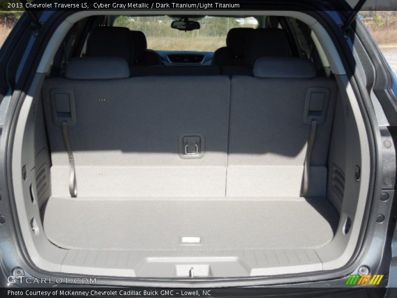 Cyber Gray Metallic / Dark Titanium/Light Titanium 2013 Chevrolet Traverse LS