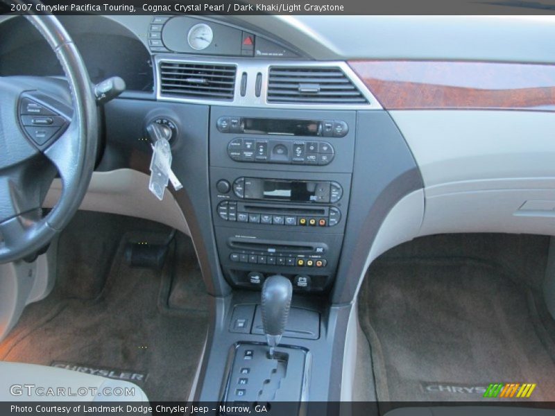 Cognac Crystal Pearl / Dark Khaki/Light Graystone 2007 Chrysler Pacifica Touring