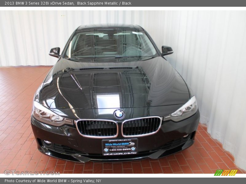 Black Sapphire Metallic / Black 2013 BMW 3 Series 328i xDrive Sedan