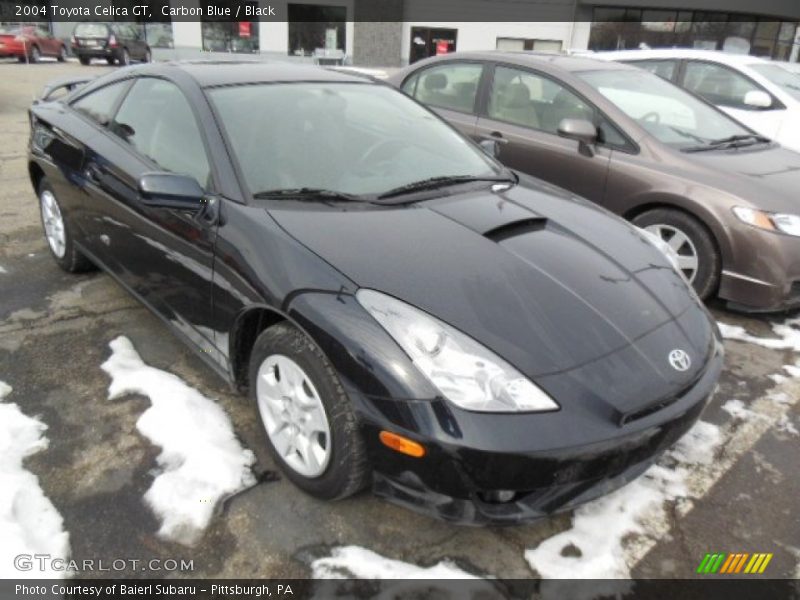 Carbon Blue / Black 2004 Toyota Celica GT