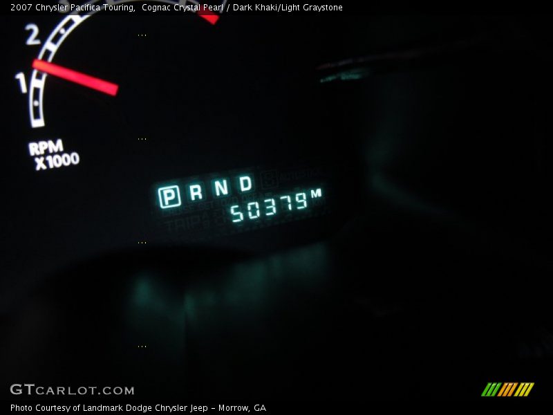 Cognac Crystal Pearl / Dark Khaki/Light Graystone 2007 Chrysler Pacifica Touring