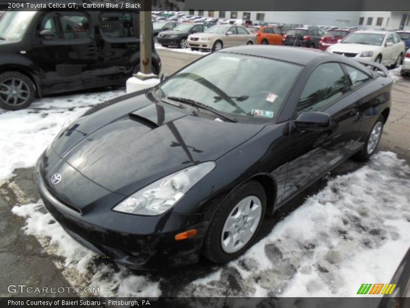Carbon Blue / Black 2004 Toyota Celica GT