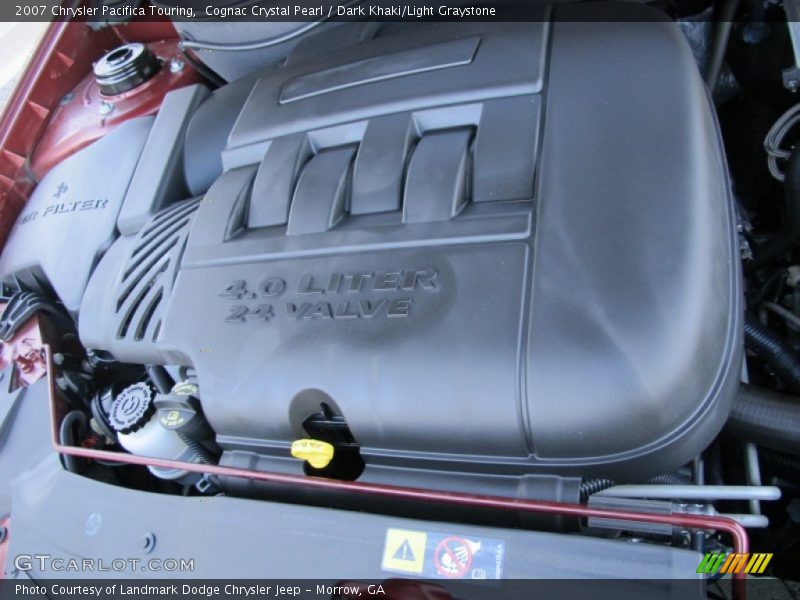 Cognac Crystal Pearl / Dark Khaki/Light Graystone 2007 Chrysler Pacifica Touring