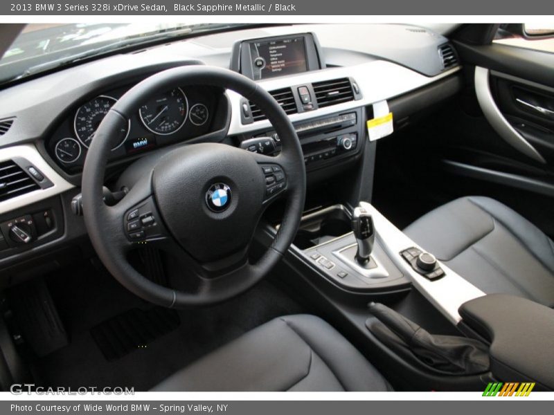 Black Interior - 2013 3 Series 328i xDrive Sedan 