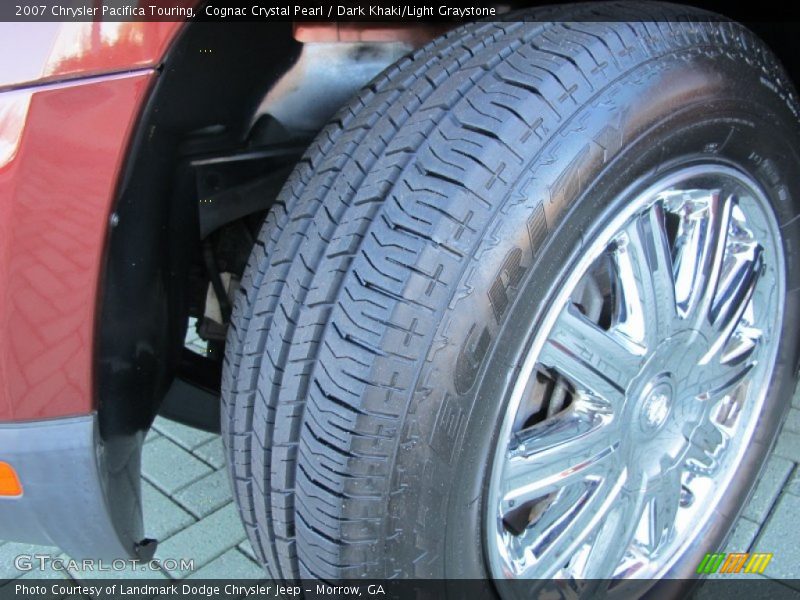 Cognac Crystal Pearl / Dark Khaki/Light Graystone 2007 Chrysler Pacifica Touring