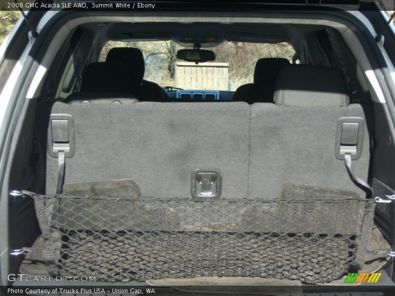 Summit White / Ebony 2008 GMC Acadia SLE AWD