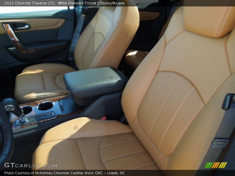 Front Seat of 2013 Traverse LTZ