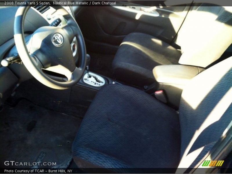 Nautical Blue Metallic / Dark Charcoal 2008 Toyota Yaris S Sedan