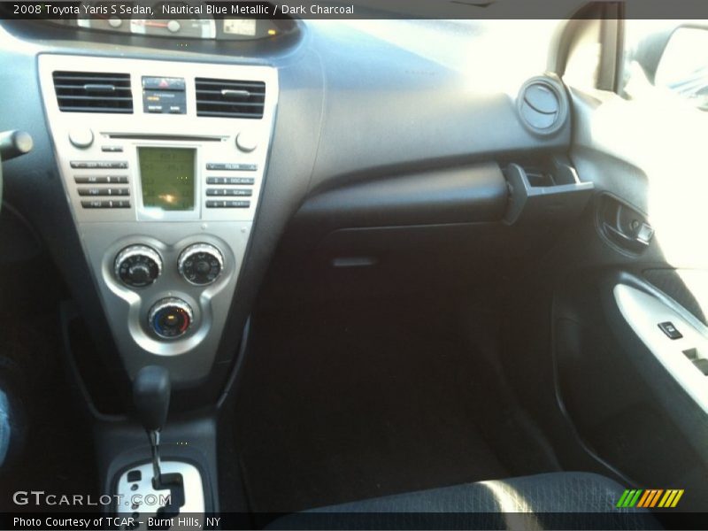 Nautical Blue Metallic / Dark Charcoal 2008 Toyota Yaris S Sedan
