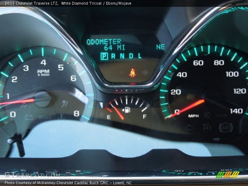  2013 Traverse LTZ LTZ Gauges