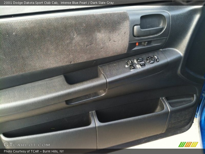 Intense Blue Pearl / Dark Slate Gray 2001 Dodge Dakota Sport Club Cab