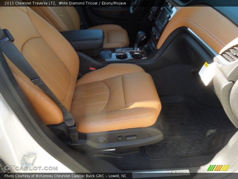 Front Seat of 2013 Traverse LTZ