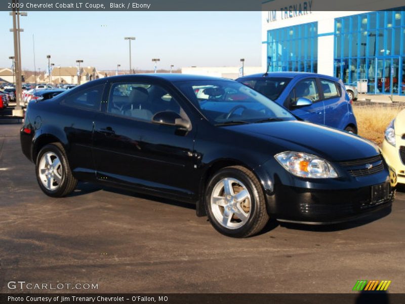 Black / Ebony 2009 Chevrolet Cobalt LT Coupe