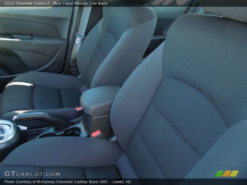 Blue Topaz Metallic / Jet Black 2013 Chevrolet Cruze LT