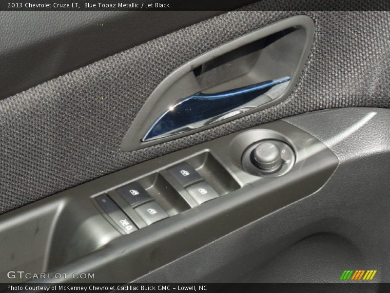 Blue Topaz Metallic / Jet Black 2013 Chevrolet Cruze LT
