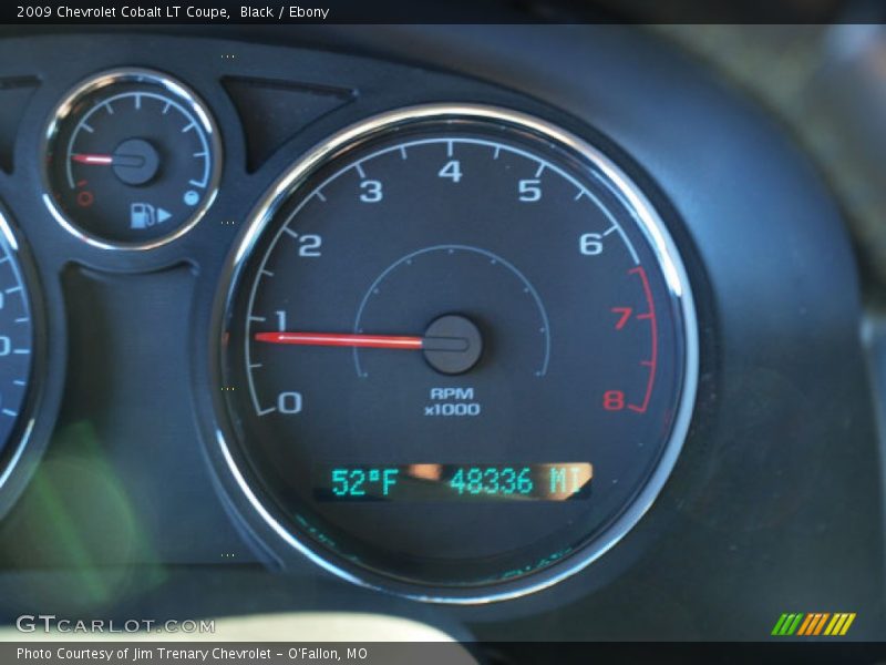 Black / Ebony 2009 Chevrolet Cobalt LT Coupe