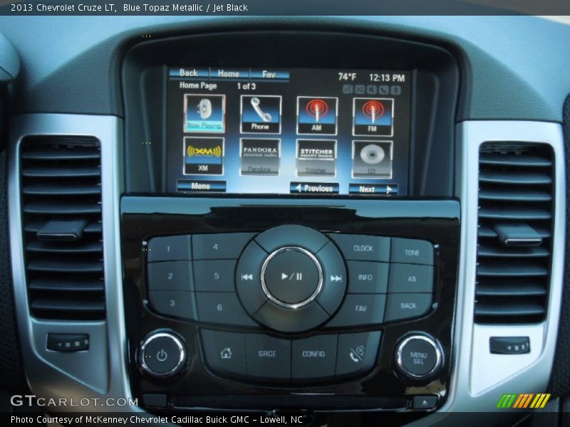 Controls of 2013 Cruze LT