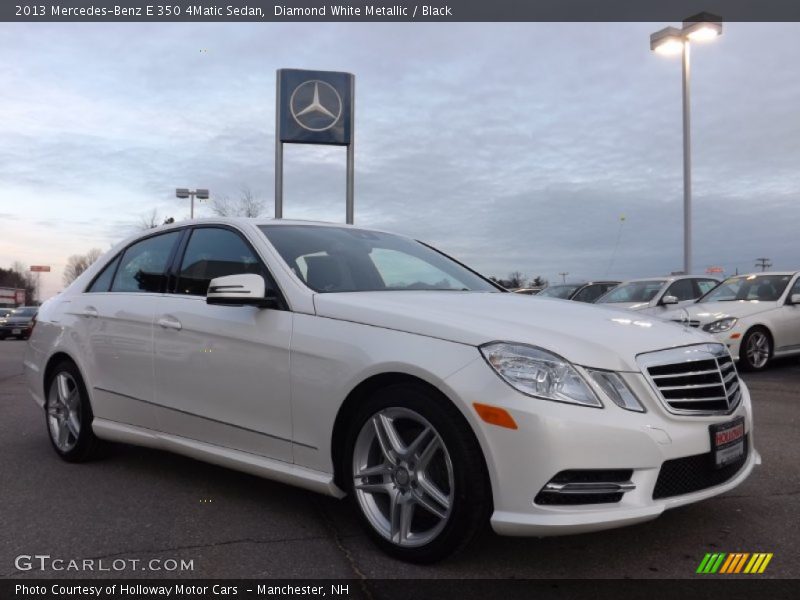 Front 3/4 View of 2013 E 350 4Matic Sedan