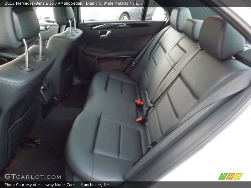 Rear Seat of 2013 E 350 4Matic Sedan