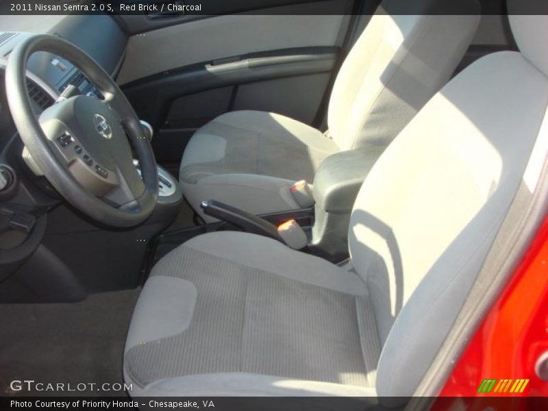 Red Brick / Charcoal 2011 Nissan Sentra 2.0 S