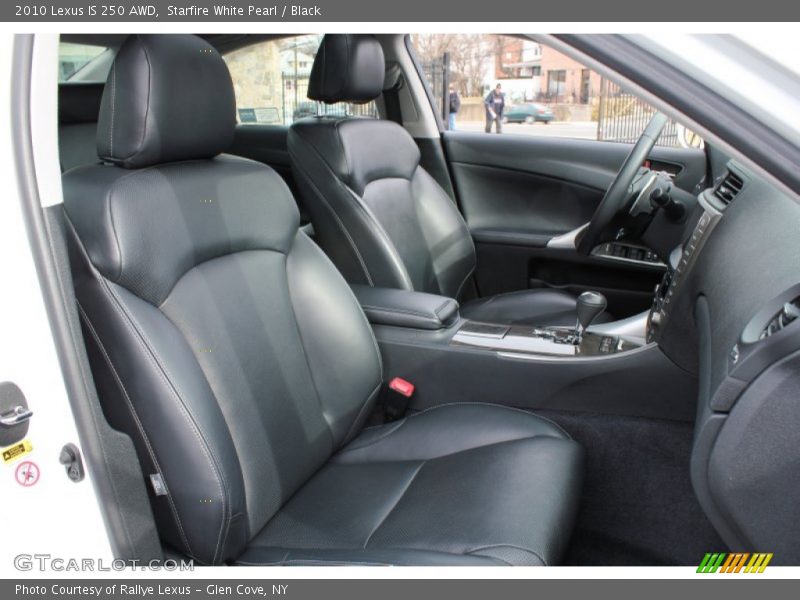 Front Seat of 2010 IS 250 AWD