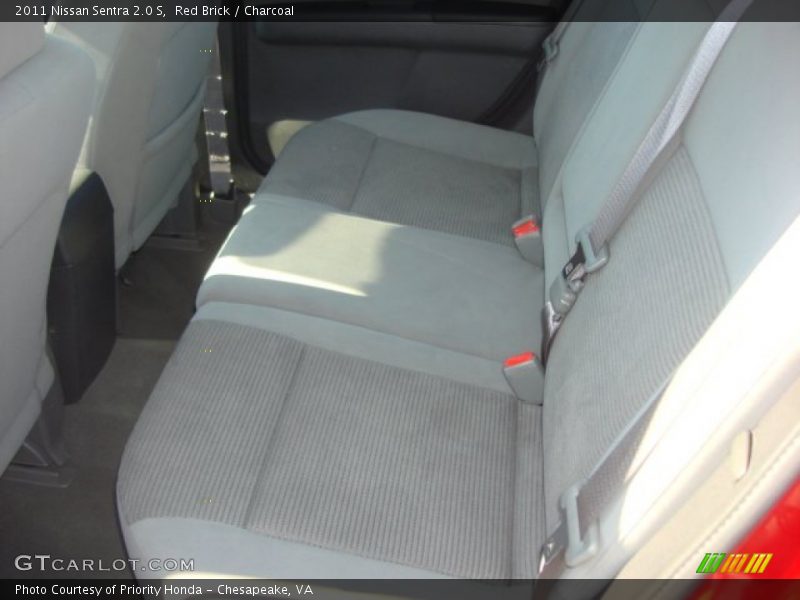 Red Brick / Charcoal 2011 Nissan Sentra 2.0 S