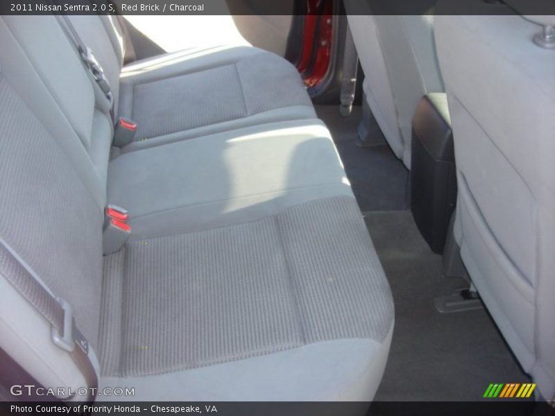 Red Brick / Charcoal 2011 Nissan Sentra 2.0 S