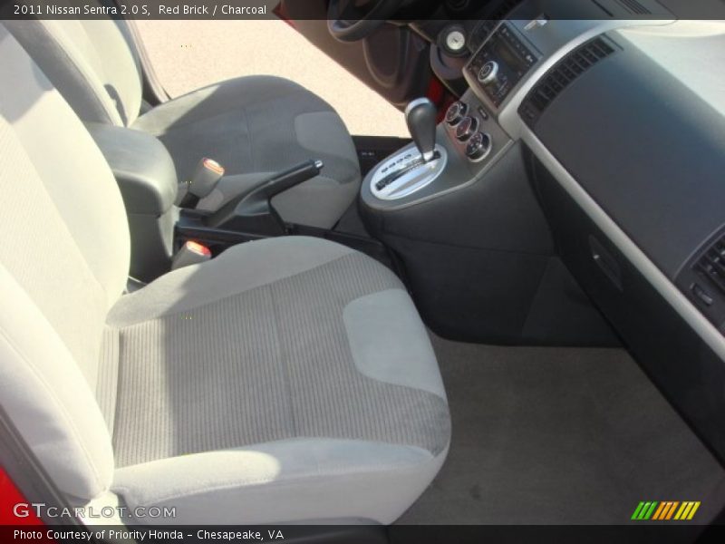 Red Brick / Charcoal 2011 Nissan Sentra 2.0 S