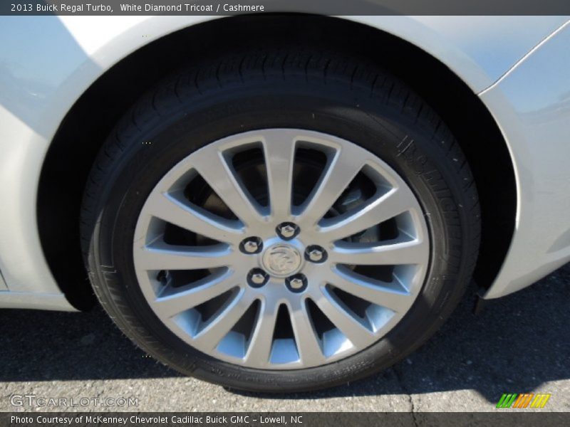 White Diamond Tricoat / Cashmere 2013 Buick Regal Turbo