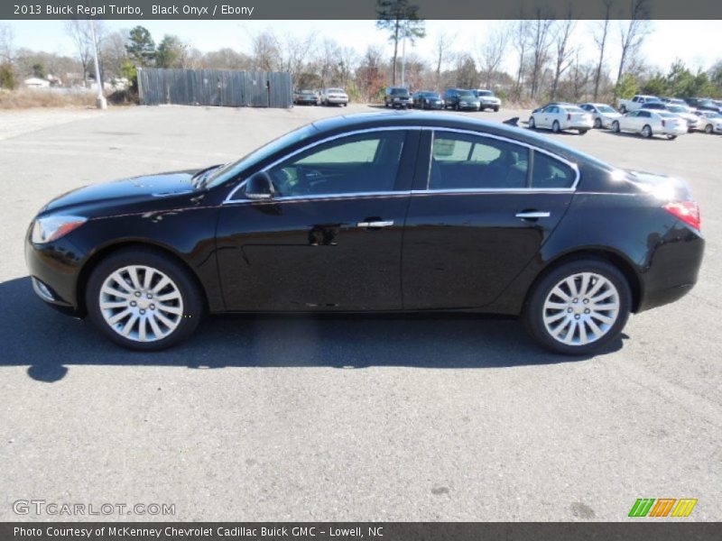 Black Onyx / Ebony 2013 Buick Regal Turbo