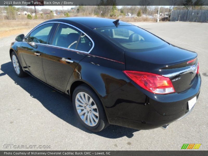 Black Onyx / Ebony 2013 Buick Regal Turbo