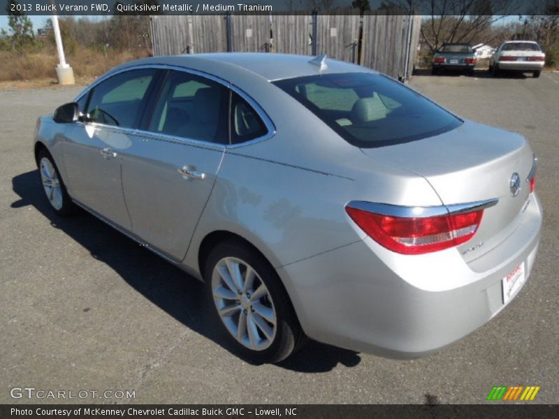 Quicksilver Metallic / Medium Titanium 2013 Buick Verano FWD