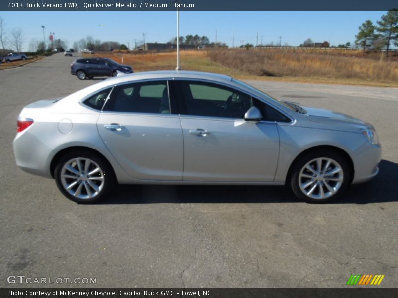 Quicksilver Metallic / Medium Titanium 2013 Buick Verano FWD