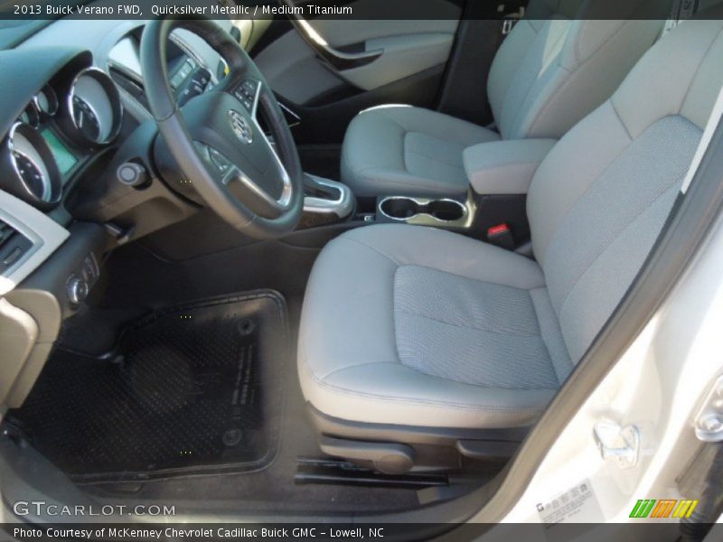 Quicksilver Metallic / Medium Titanium 2013 Buick Verano FWD