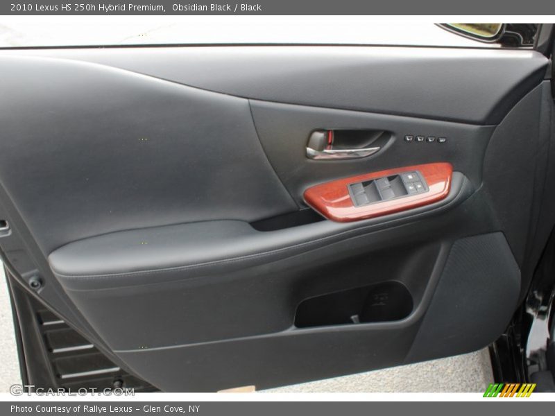 Obsidian Black / Black 2010 Lexus HS 250h Hybrid Premium