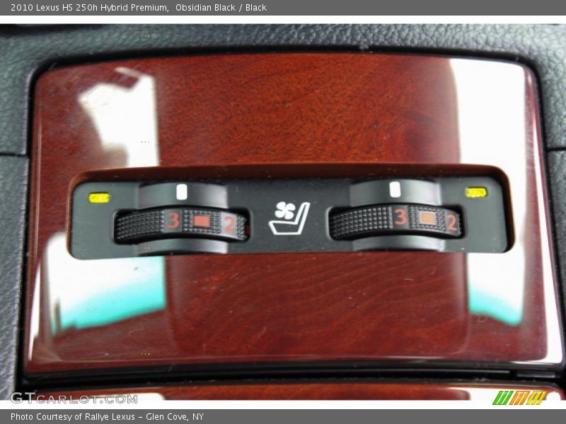 Obsidian Black / Black 2010 Lexus HS 250h Hybrid Premium
