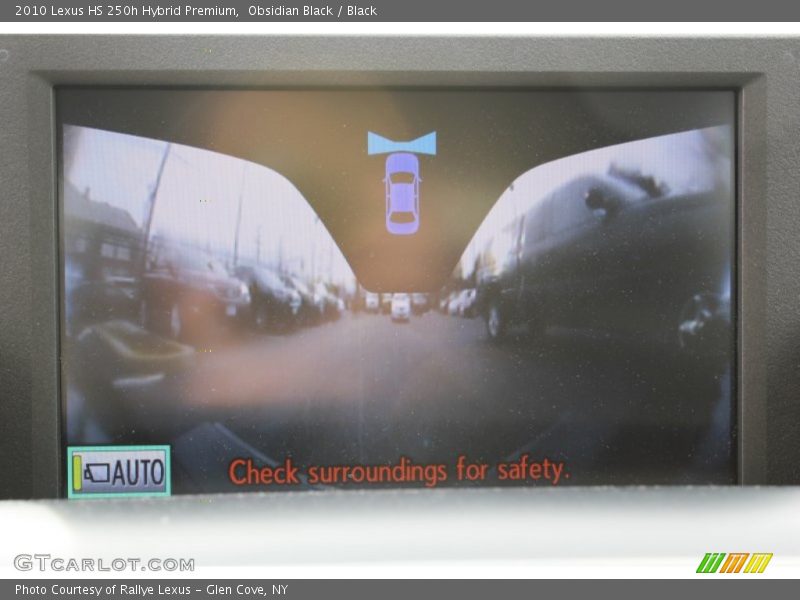 Obsidian Black / Black 2010 Lexus HS 250h Hybrid Premium