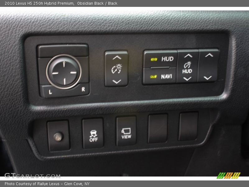 Obsidian Black / Black 2010 Lexus HS 250h Hybrid Premium