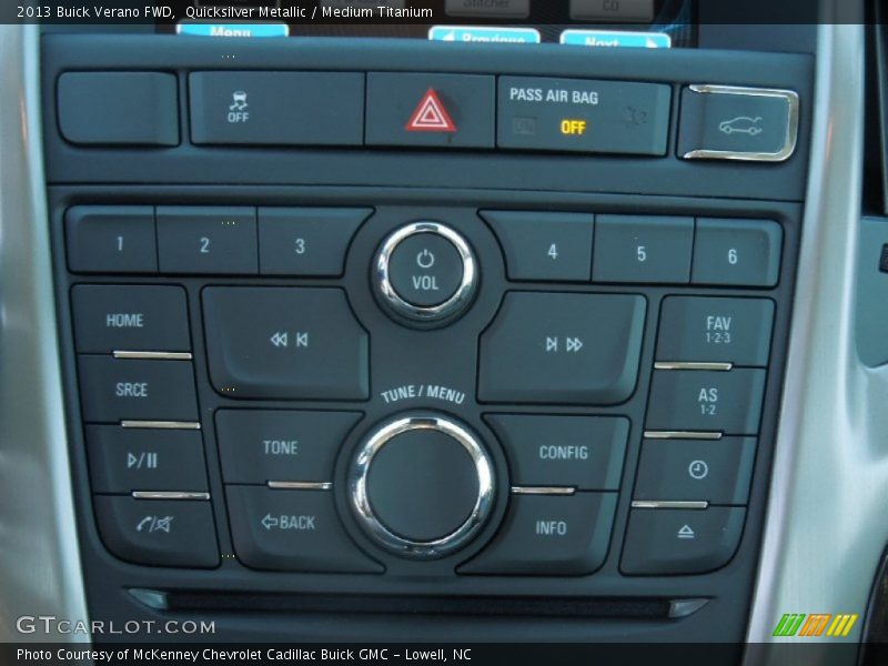 Quicksilver Metallic / Medium Titanium 2013 Buick Verano FWD
